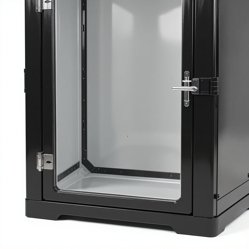 PVC Portable Hyperbaric Chamber – 48 x 28 x 28 Inches, Black, Compact view 2