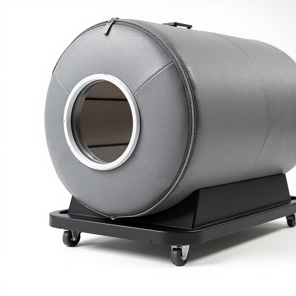 Nylon Portable Hyperbaric Chamber – 30 x 30 x 80 Inches, Gray, Compact view 2