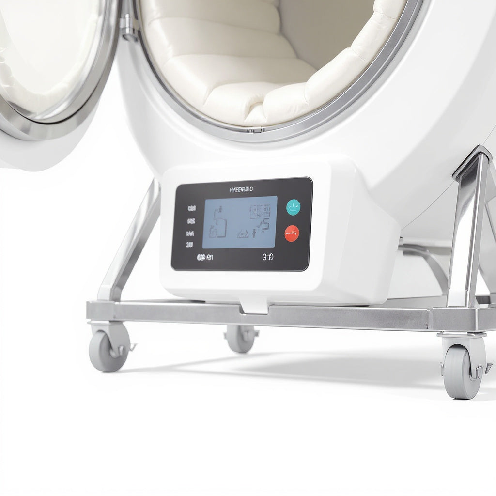 Medical-Grade Hyperbaric Chamber – Portable Design, 72" Length, White view 2