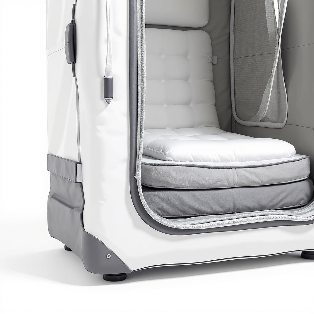 High-Strength Nylon Hyperbaric Oxygen Chamber – 71 x 86 x 122 cm, Compact, Portable view 2