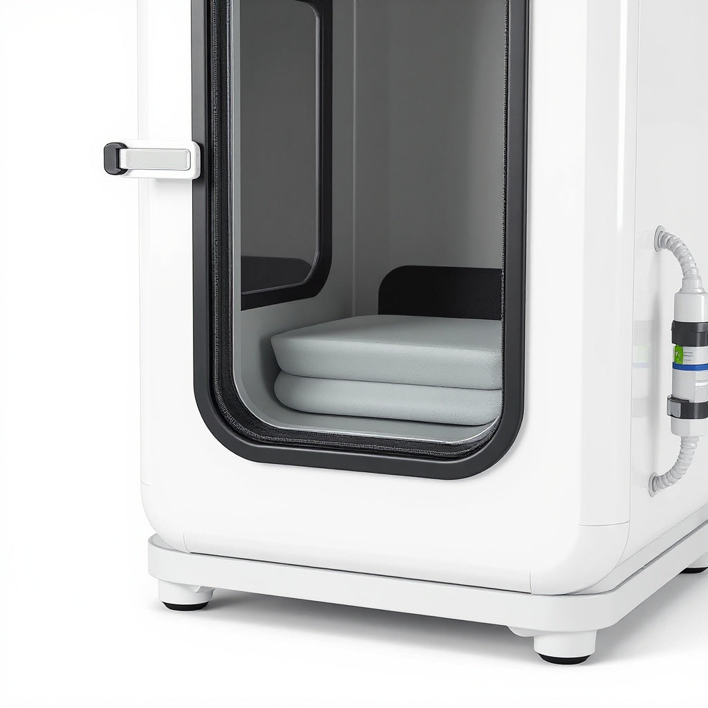 Medical-Grade PVC Portable Hyperbaric Chamber – 85 x 75 x 80 cm, Modern, Compact view 2
