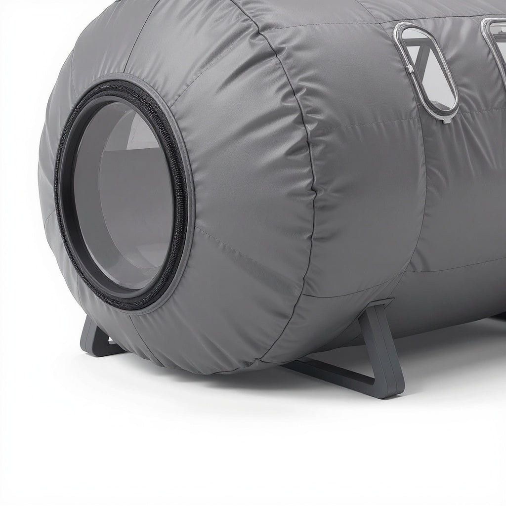 Durable Synthetic Fabric Portable Hyperbaric Chamber – 72 x 28 x 28 in, Modern, Sleek view 2