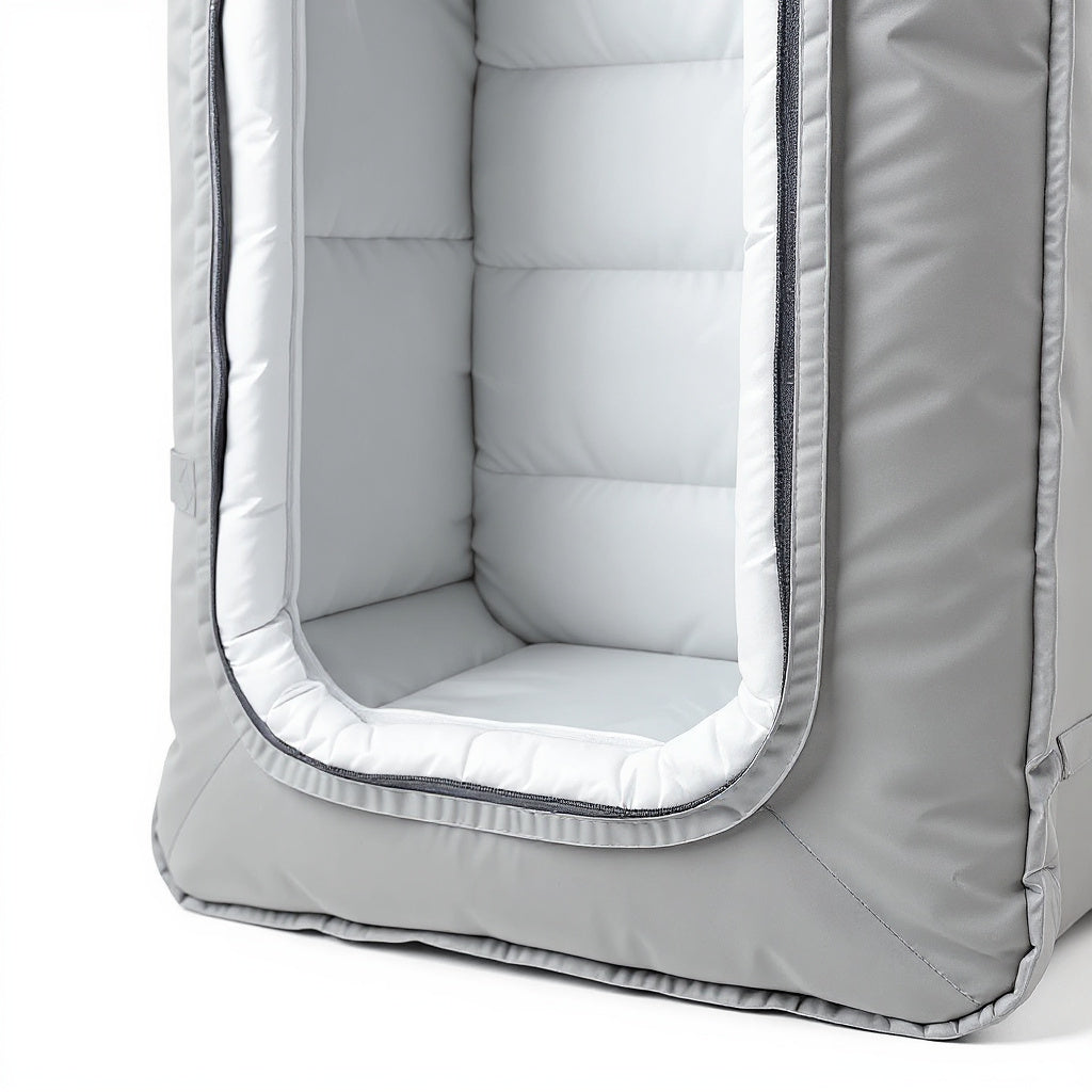 Nylon Portable Hyperbaric Oxygen Chamber – 72 x 36 x 36 in, Compact, Modern view 2