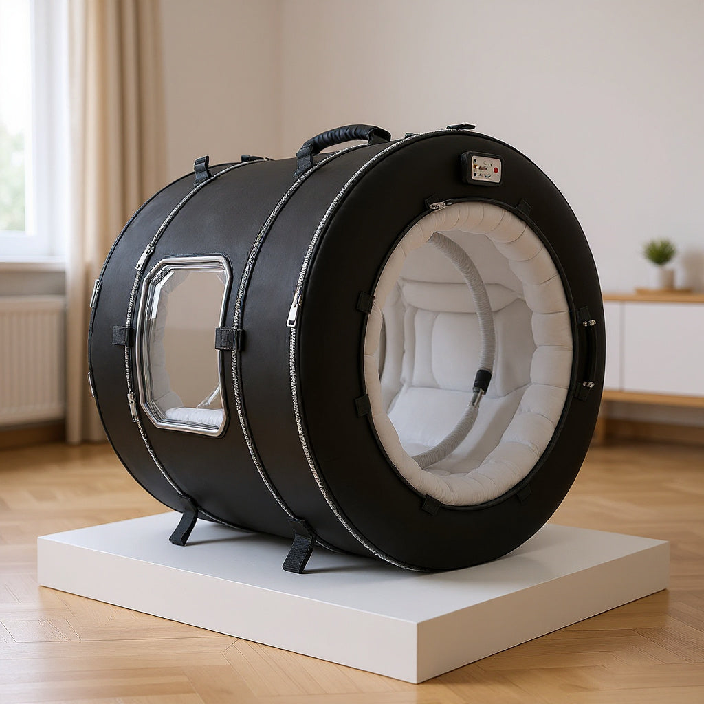 High-Density Nylon Portable Hyperbaric Chamber – 78 x 78 x 198 cm, PVC, Compact Design view 5