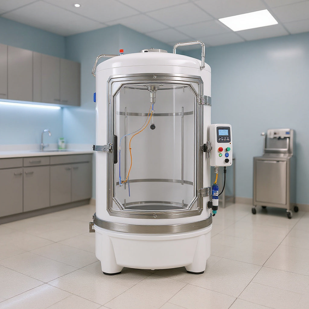 Durable Plastic and Metal Portable Hyperbaric Oxygen Therapy System – Compact, Professional view 5