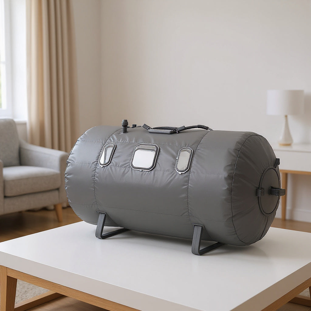 Durable Synthetic Fabric Portable Hyperbaric Chamber – 72 x 28 x 28 in, Modern, Sleek view 5