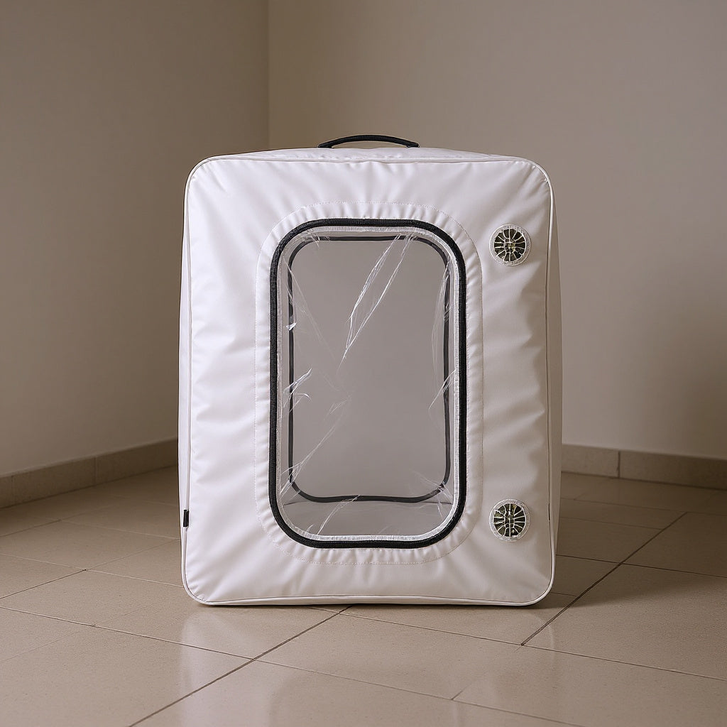 Durable Nylon Hyperbaric Oxygen Chamber – 78 x 58 x 28 in, Compact, Portable Design view 5