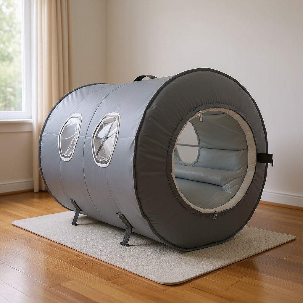 Soft Fabric Portable Hyperbaric Chamber – 30 x 30 x 76 in, Lightweight, Compact view 5
