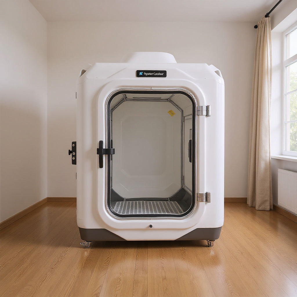 Medical-Grade PVC Hyperbaric Chamber – 80 x 60 x 60 in, Lightweight, Portable view 5
