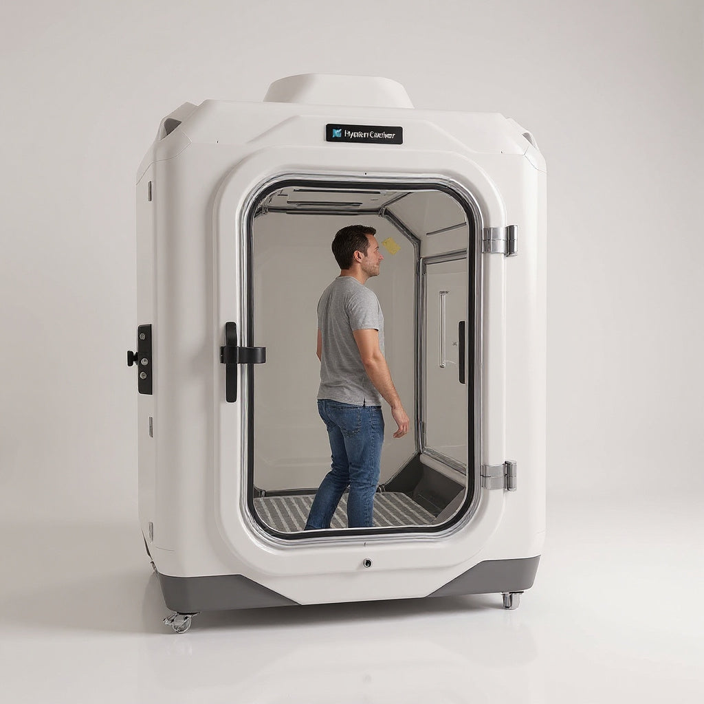 Medical-Grade PVC Hyperbaric Chamber – 80 x 60 x 60 in, Lightweight, Portable view 6