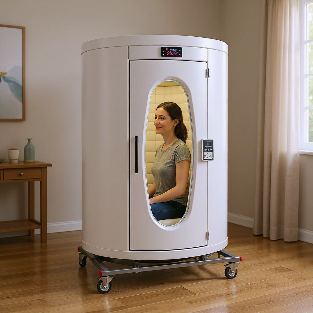 High-Strength PVC Hyperbaric Oxygen Chamber – 78 x 60 x 28 in, Compact, Medical-Grade view 6
