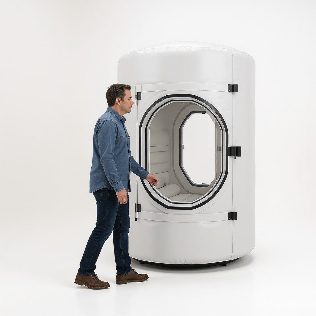Durable Nylon Portable Hyperbaric Chamber – 72 x 32 x 32 in, Compact, Lightweight view 6