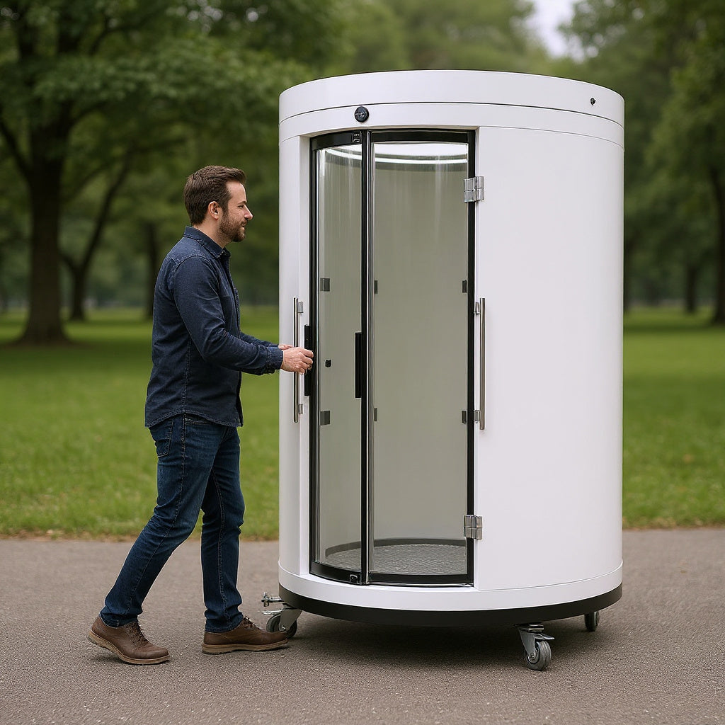 Lightweight Hyperbaric Chamber – 36 x 36 x 72 Inches, Modern, Portable view 6