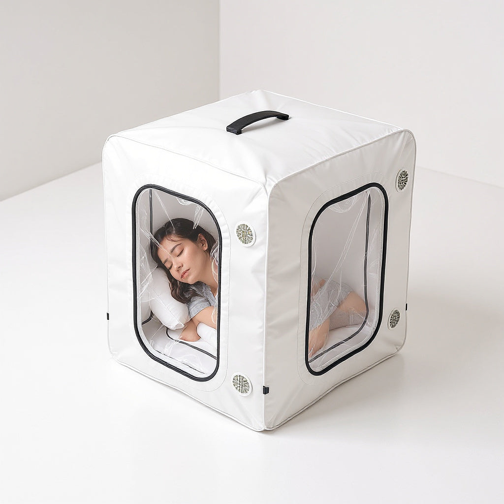 Durable Nylon Hyperbaric Oxygen Chamber – 78 x 58 x 28 in, Compact, Portable Design view 6