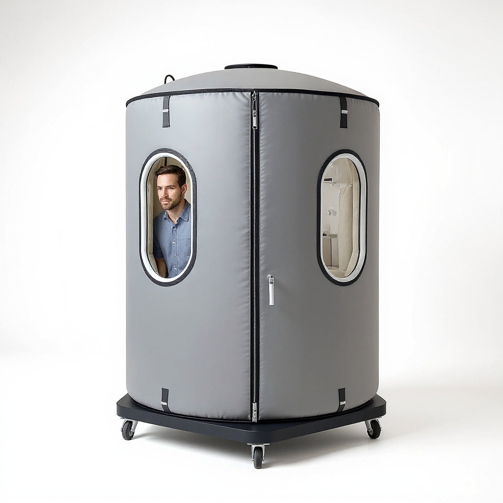 High-Strength Fabric Portable Hyperbaric Chamber – 78 x 36 x 32 in, Modern, Minimalist view 6