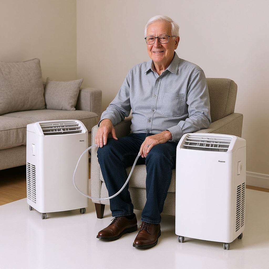 Plastic Portable Oxygen Concentrator – 8 x 6 x 12 in, Modern, Compact view 6