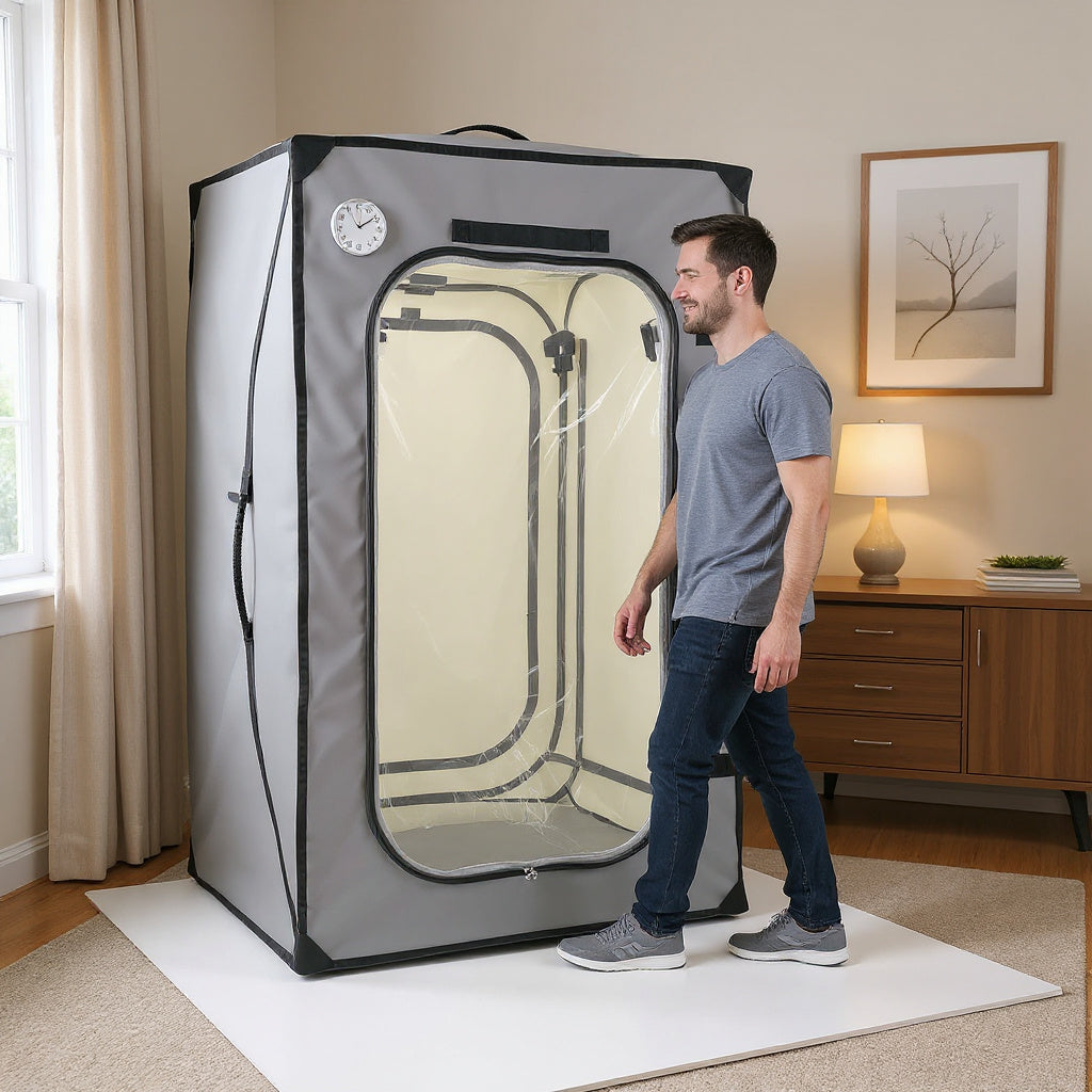 Nylon Hyperbaric Oxygen Chamber – 72 x 30 x 36 in, Medical-Grade PVC view 6