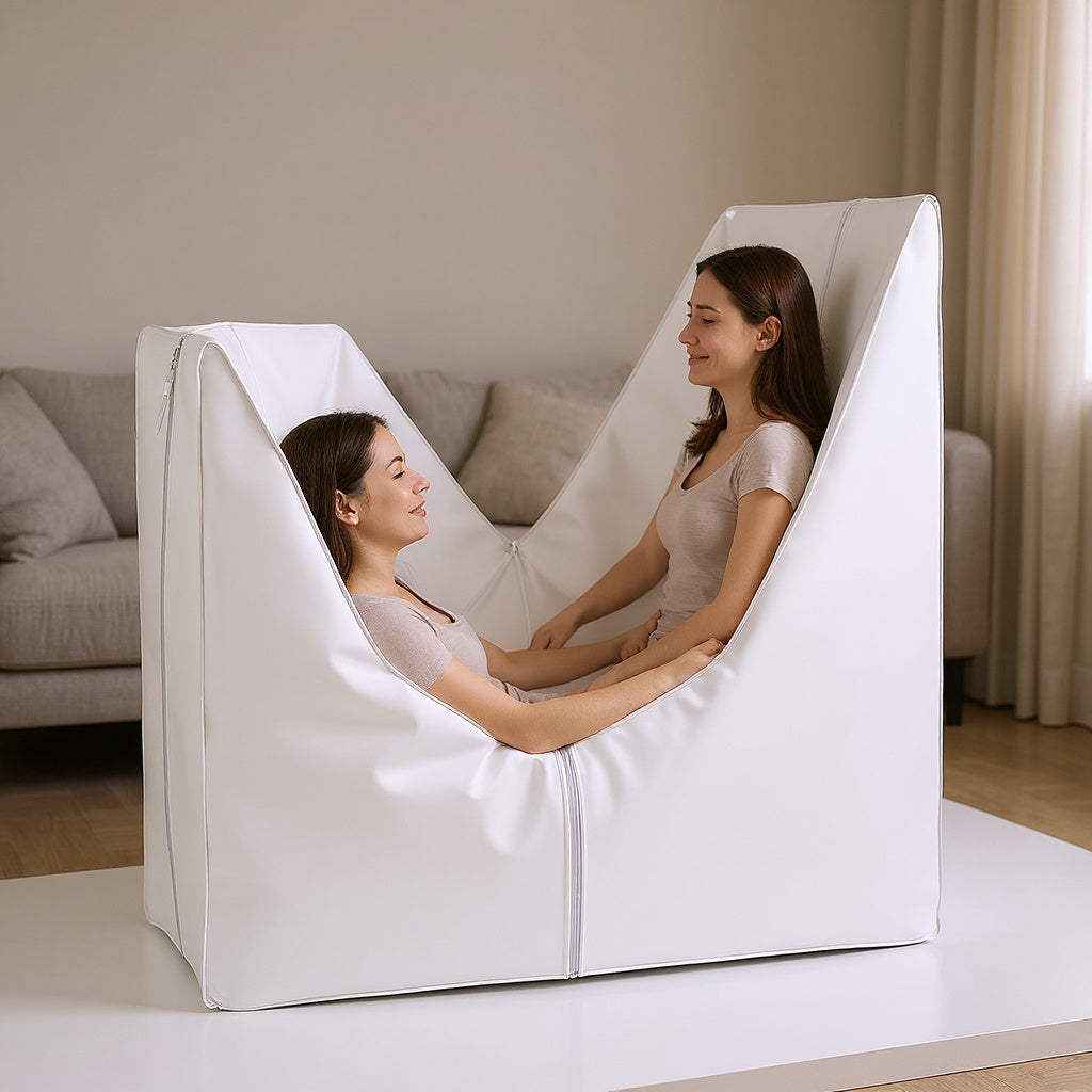 Soft Fabric Hyperbaric Chamber – 85 x 65 x 75 in, Minimalist, Compact view 6
