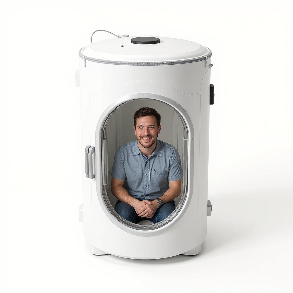 Soft Portable Hyperbaric Chamber – 28 x 28 x 78 in, Lightweight, Modern Design view 6