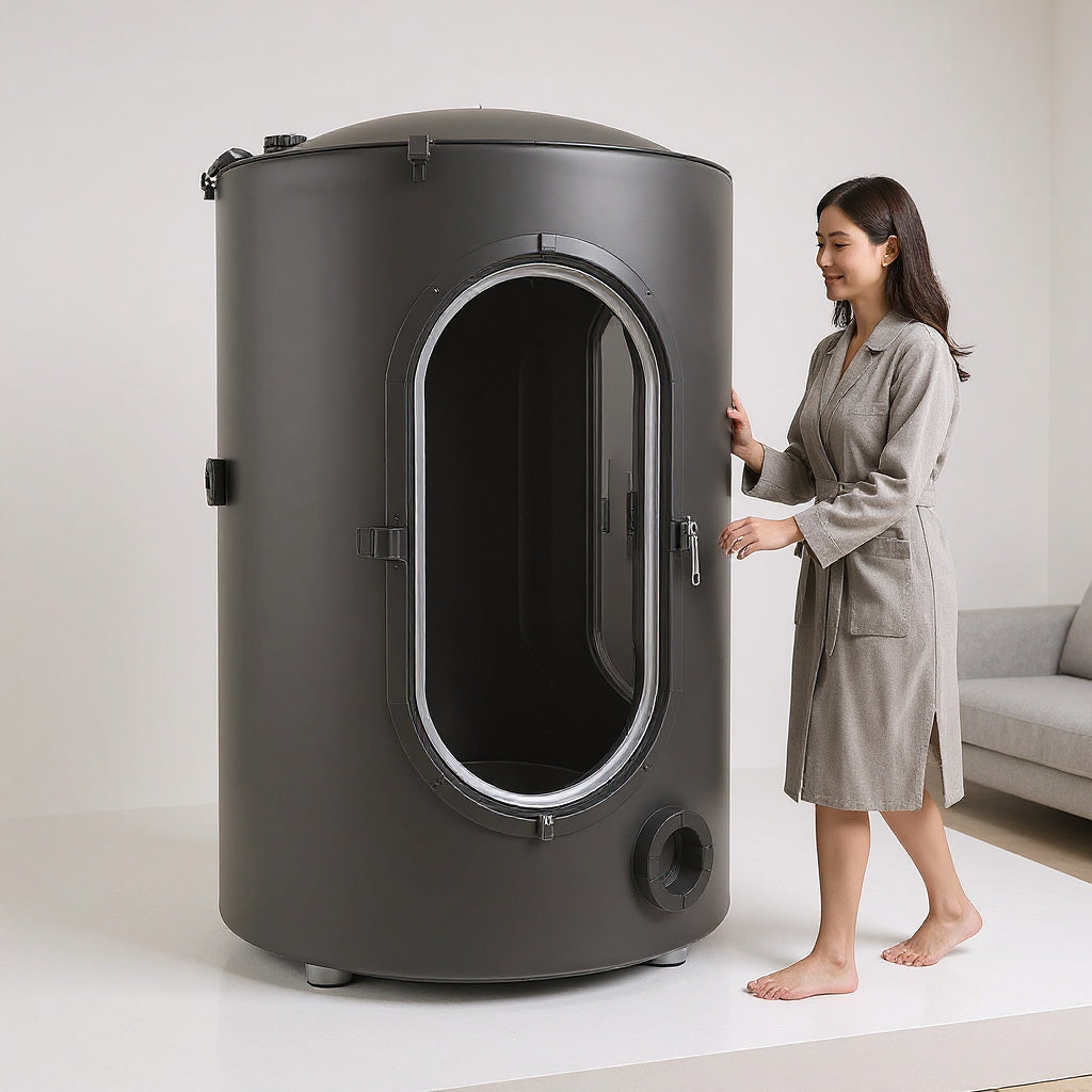 Medical-Grade PVC Hyperbaric Oxygen Therapy Chamber - 72 x 36 x 36 Inches, Portable, Compact view 7