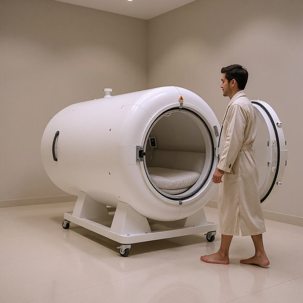 High-Strength PVC Portable Hyperbaric Chamber – 78 x 32 x 32 in, Modern, Compact view 7