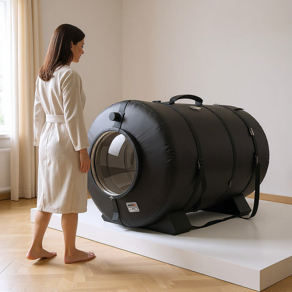 High-Strength Nylon Portable Hyperbaric Chamber – 30 x 30 x 78 in, Modern, Professional view 7