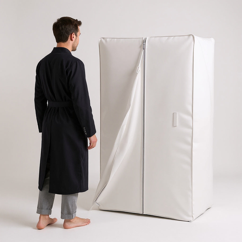 Soft Fabric Hyperbaric Chamber – 85 x 65 x 75 in, Minimalist, Compact view 7