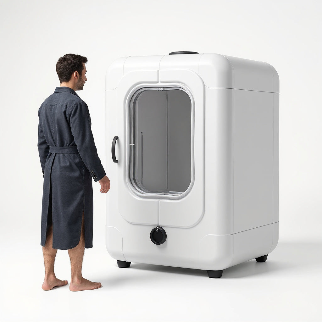 High-Density PVC Portable Hyperbaric Chamber – 72 x 28 x 31 Inches, Minimalist, Compact view 7
