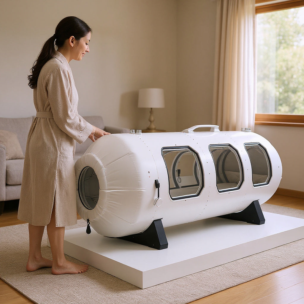 Soft Portable Hyperbaric Chamber – 78 x 36 x 36 in, Minimalist Design view 7