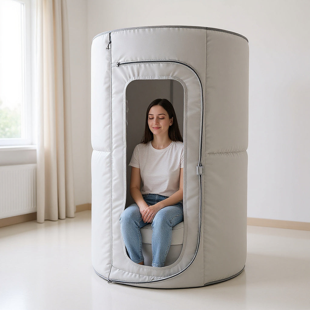 Soft Fabric Portable Hyperbaric Chamber – 28 x 28 x 78 in, Compact, Lightweight view 7