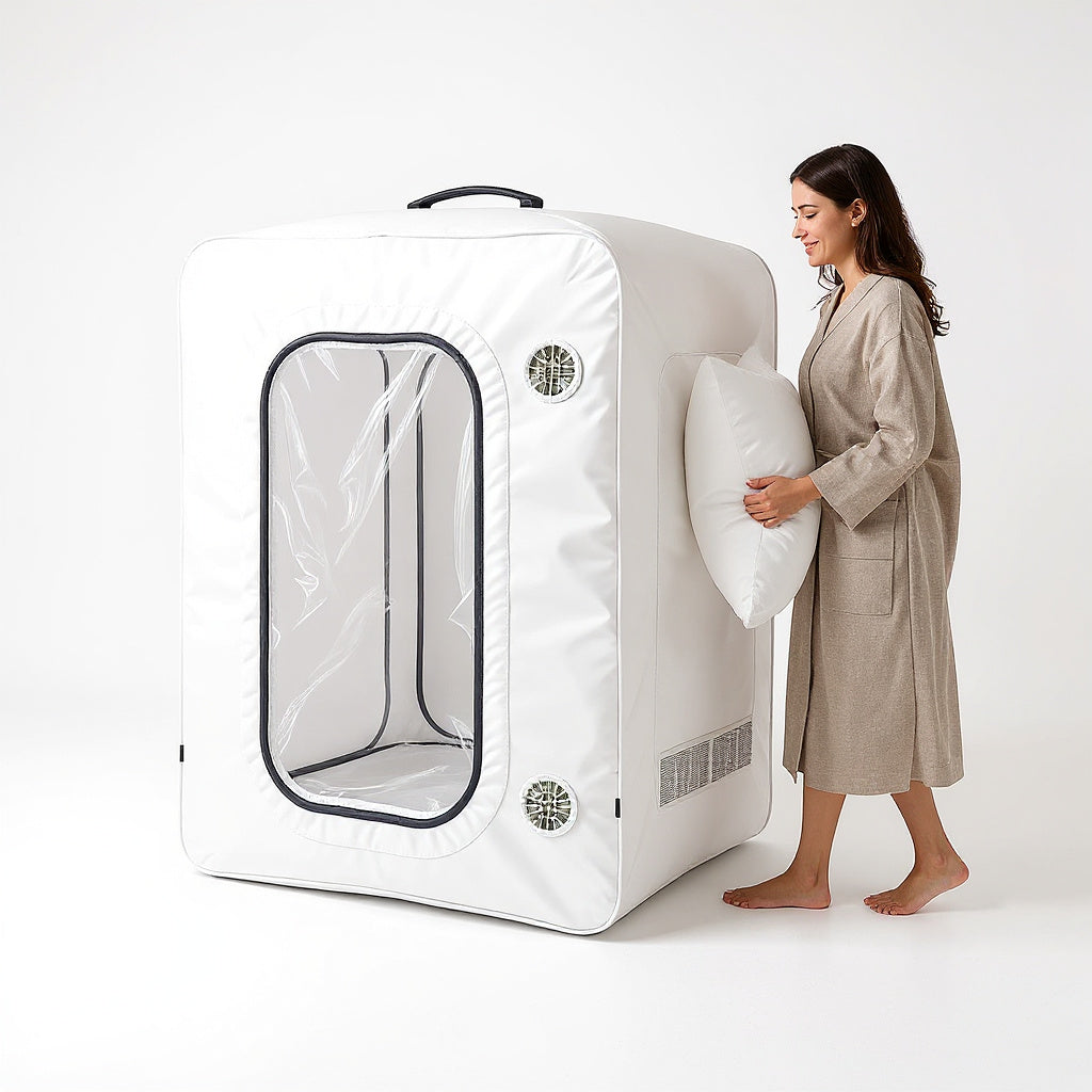 Durable Nylon Hyperbaric Oxygen Chamber – 78 x 58 x 28 in, Compact, Portable Design view 7
