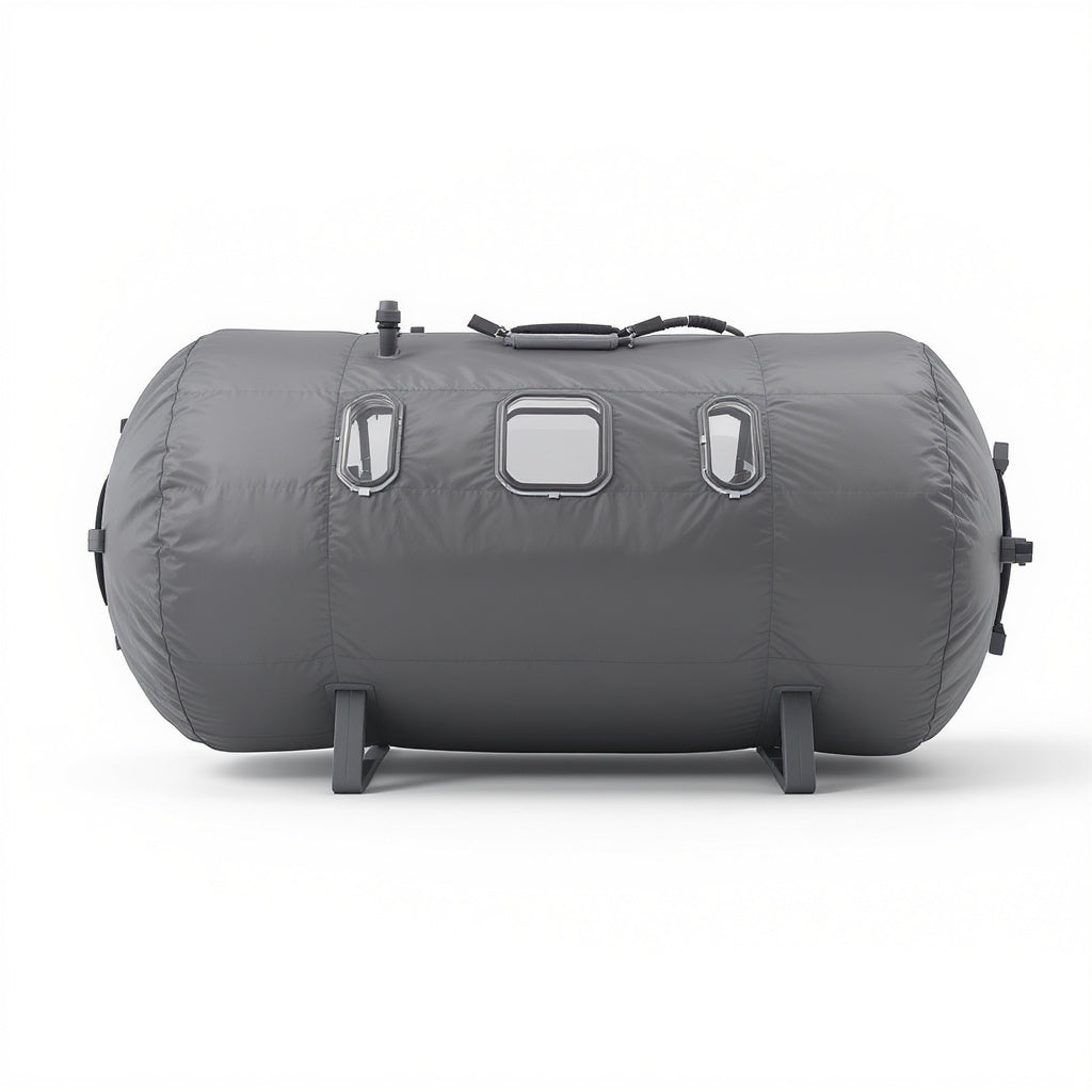 Durable Synthetic Fabric Portable Hyperbaric Chamber – 72 x 28 x 28 in, Modern, Sleek