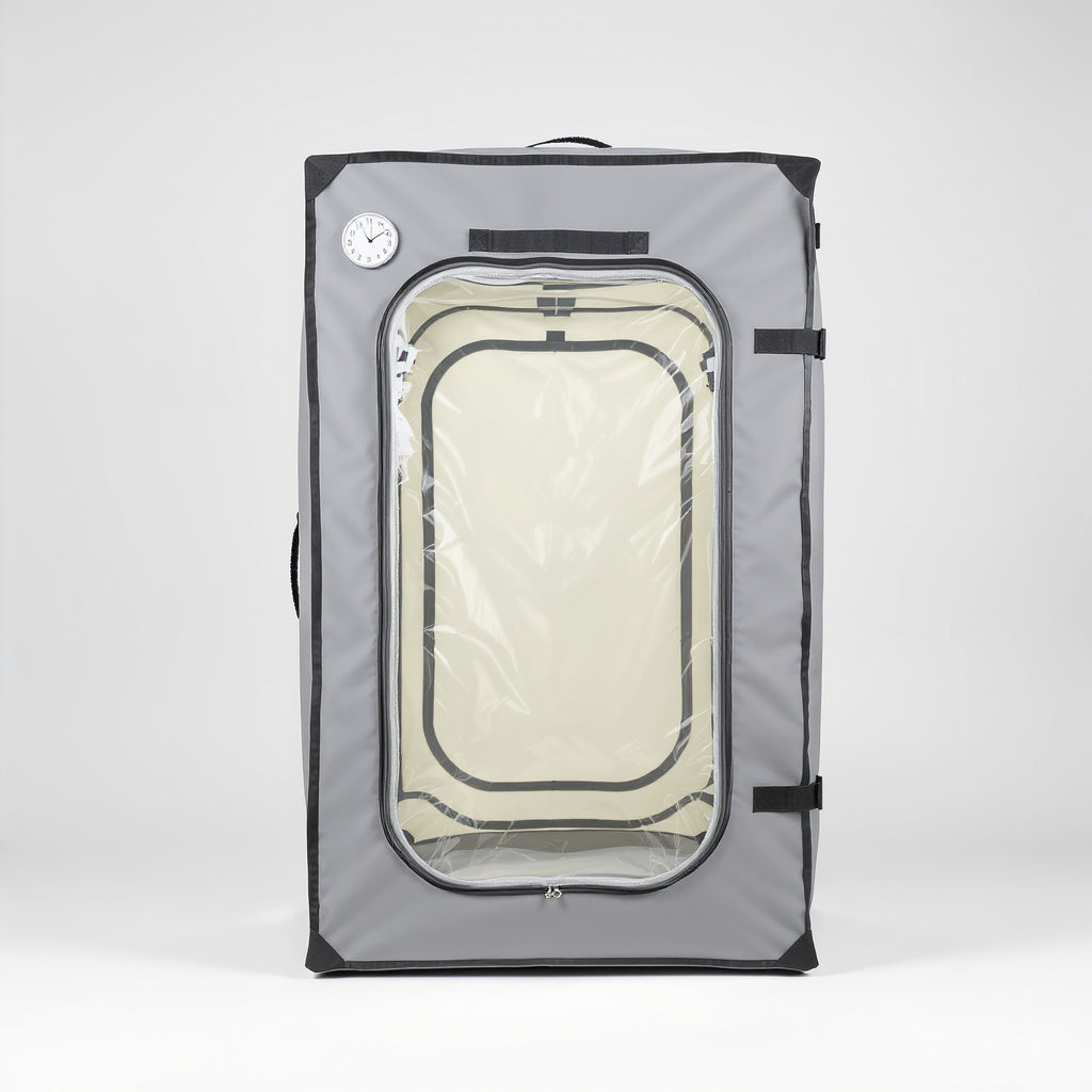 Nylon Hyperbaric Oxygen Chamber – 72 x 30 x 36 in, Medical-Grade PVC