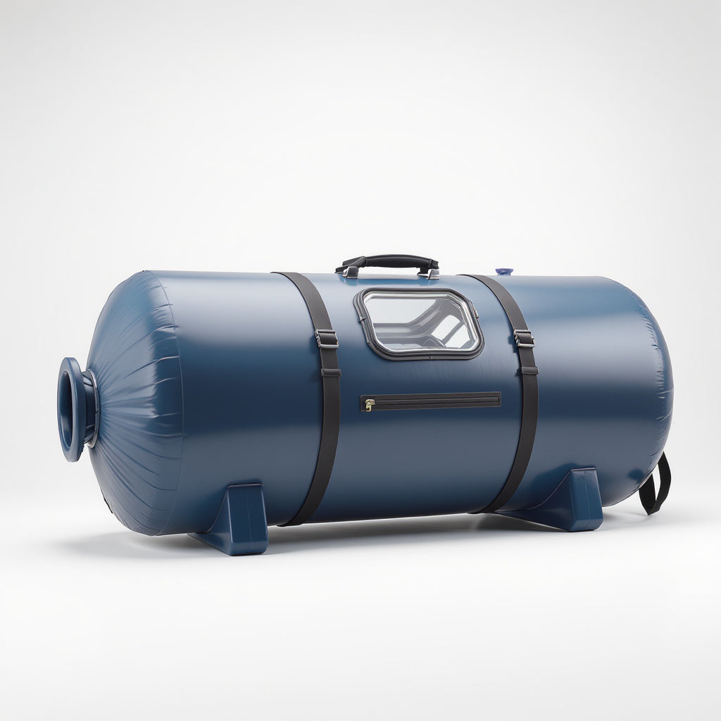 Nylon Portable Hyperbaric Oxygen Chamber – 30 x 30 x 80 in, PVC Finish, Compact Style