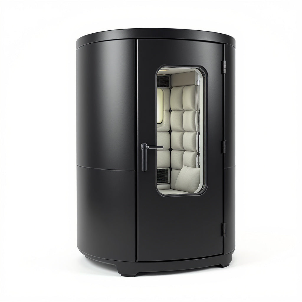 Soft Shell Portable Hyperbaric Chamber – 85 x 70 x 60 cm, Black, Ergonomic