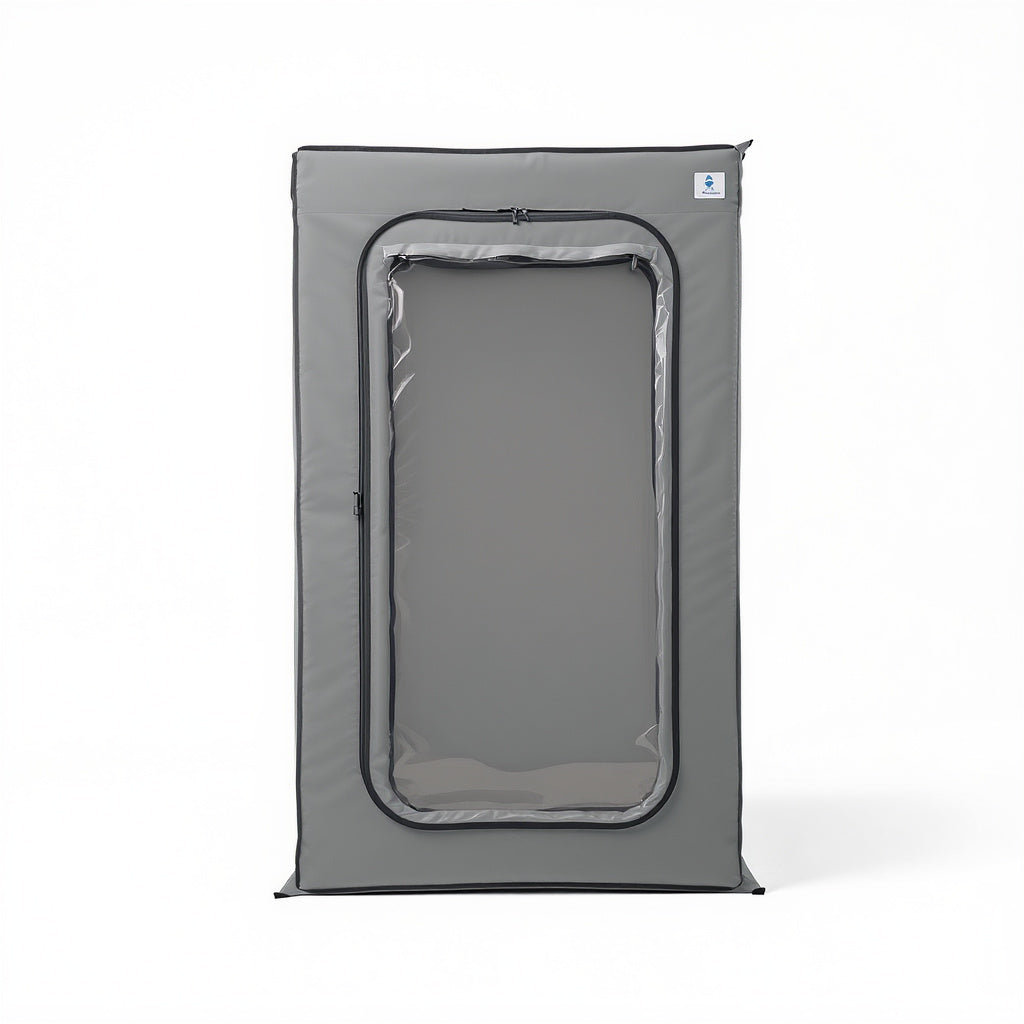 Nylon Portable Hyperbaric Chamber – 30 x 20 x 24 in, Gray, Modern