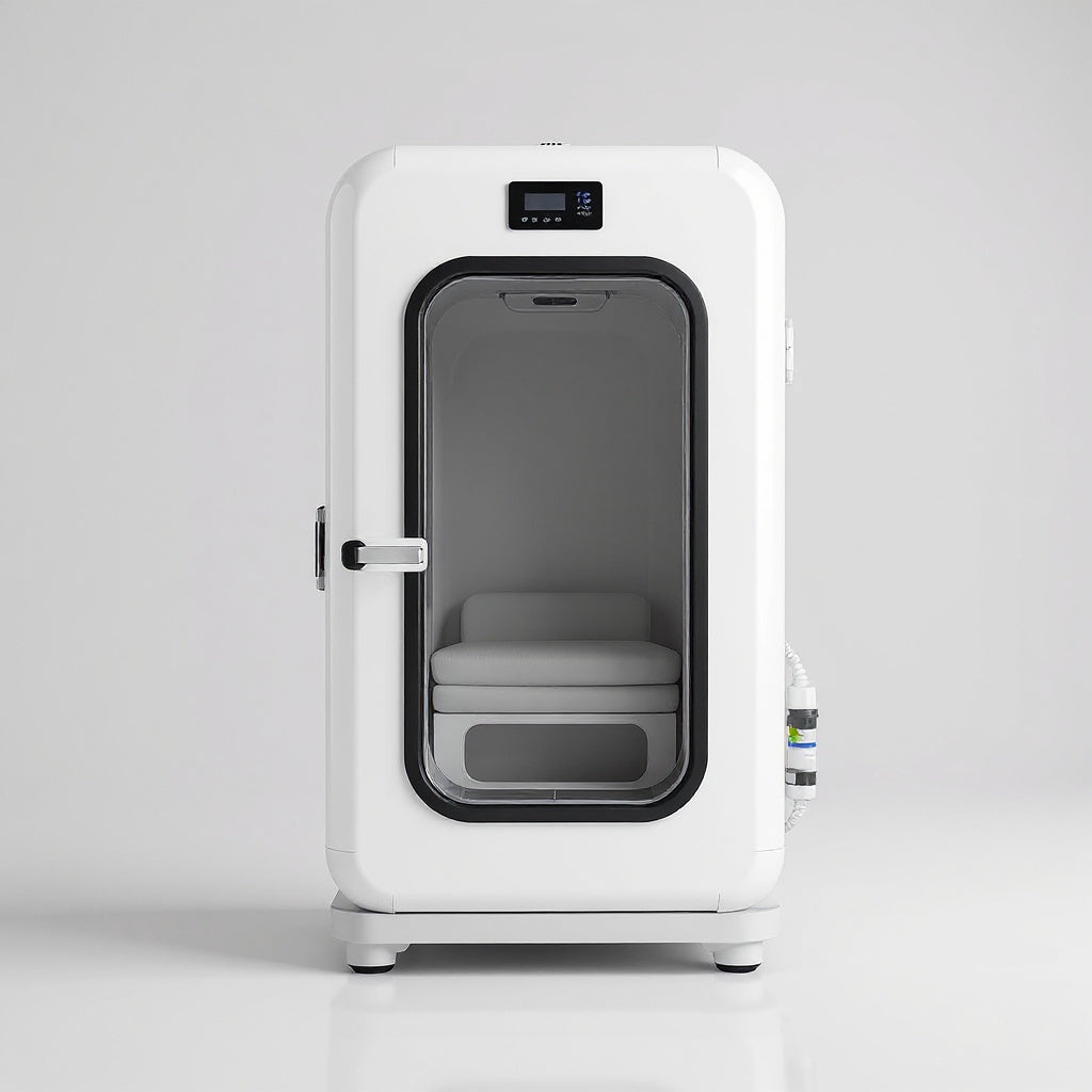 Medical-Grade PVC Portable Hyperbaric Chamber – 85 x 75 x 80 cm, Modern, Compact view 3