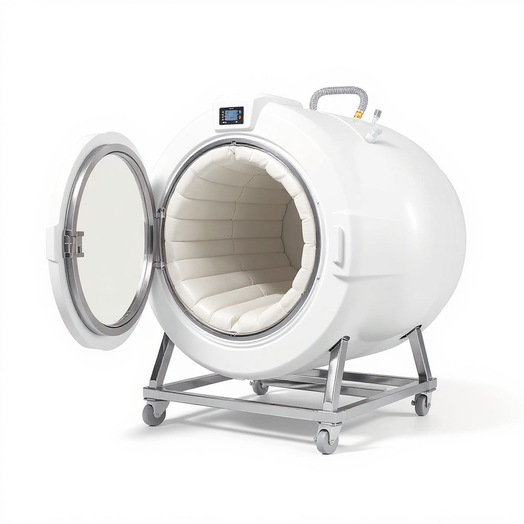 Medical-Grade Hyperbaric Chamber – Portable Design, 72" Length, White view 3