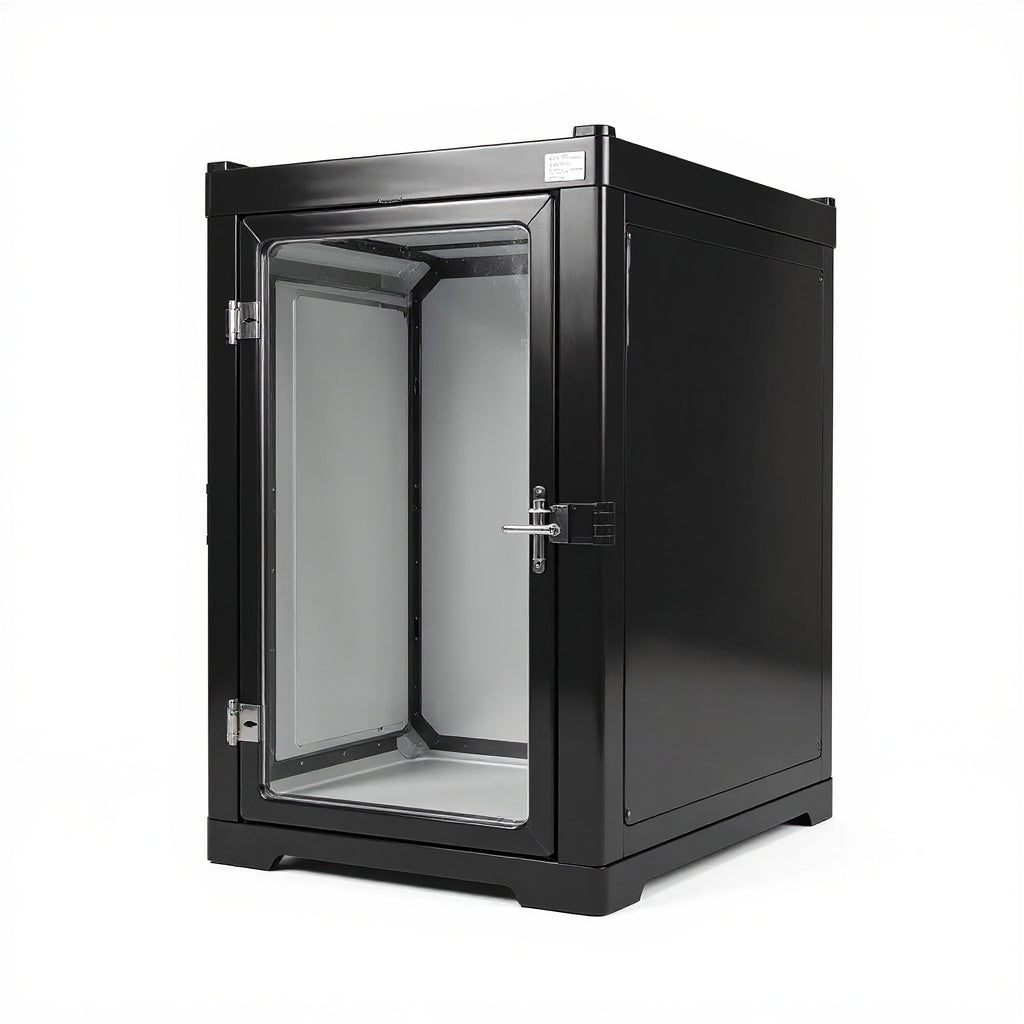 PVC Portable Hyperbaric Chamber – 48 x 28 x 28 Inches, Black, Compact view 3
