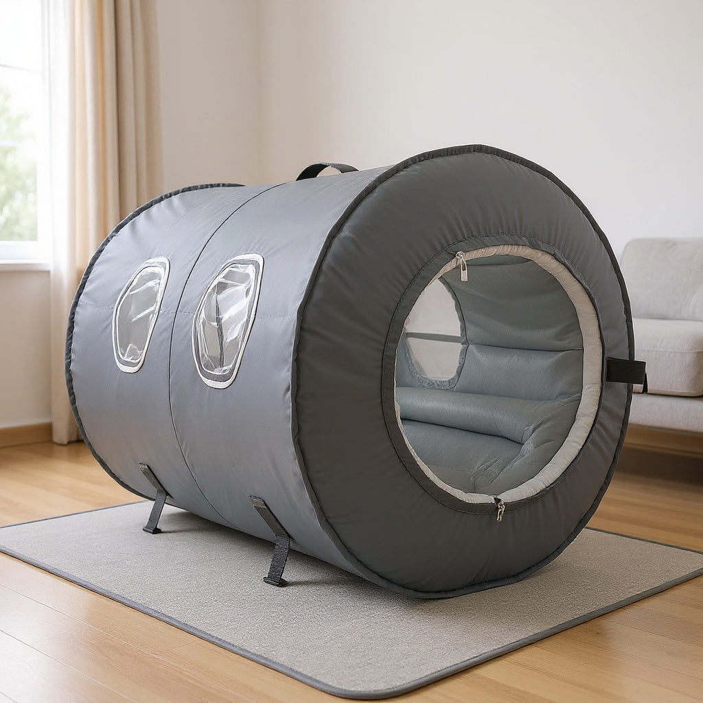 Soft Fabric Portable Hyperbaric Chamber – 30 x 30 x 76 in, Lightweight, Compact view 3