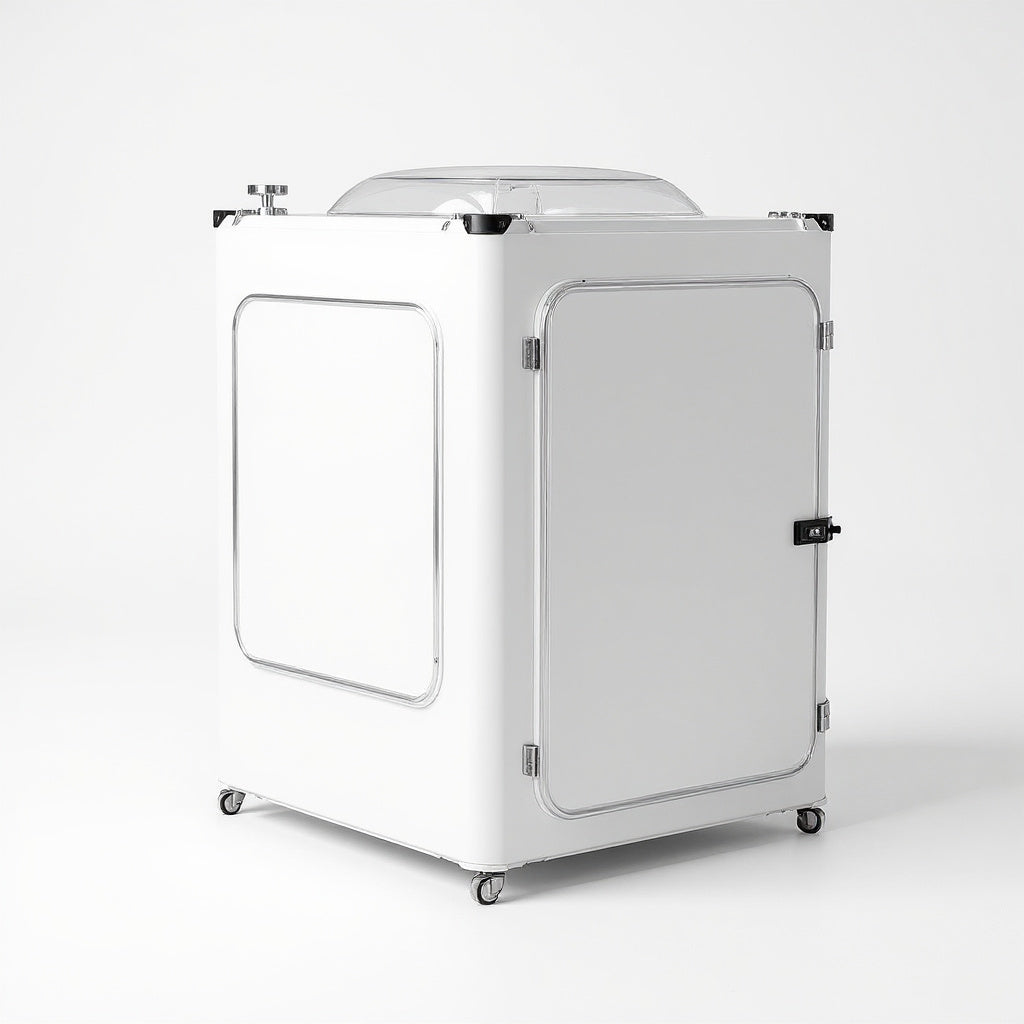 Plastic Portable Hyperbaric Chamber – 30 x 24 x 36 in, Matte Finish, Minimalist view 3