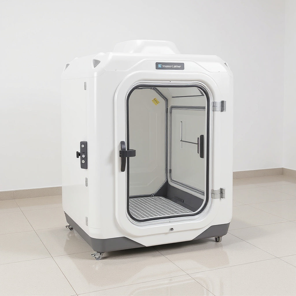 Medical-Grade PVC Hyperbaric Chamber – 80 x 60 x 60 in, Lightweight, Portable view 3