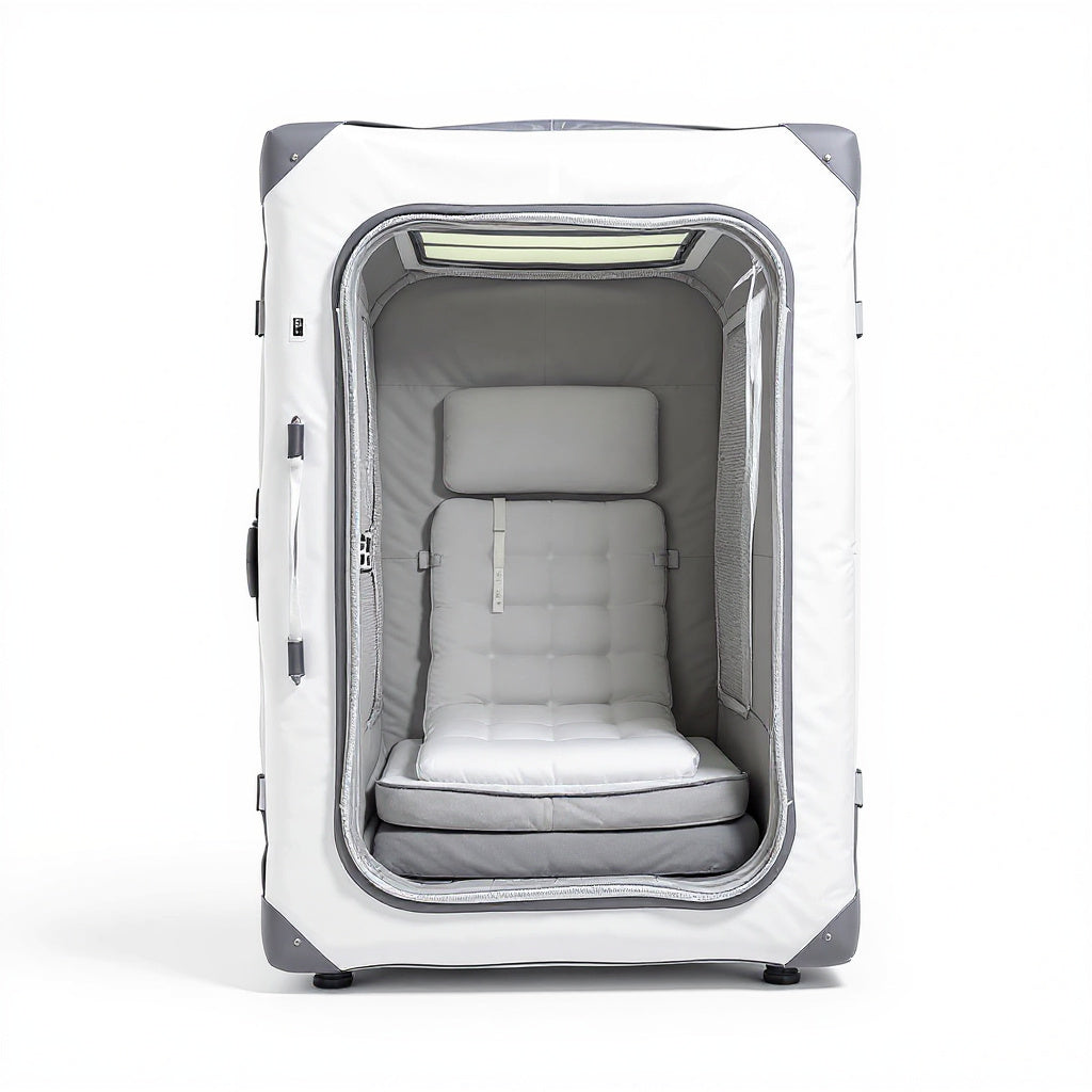 High-Strength Nylon Hyperbaric Oxygen Chamber – 71 x 86 x 122 cm, Compact, Portable view 3