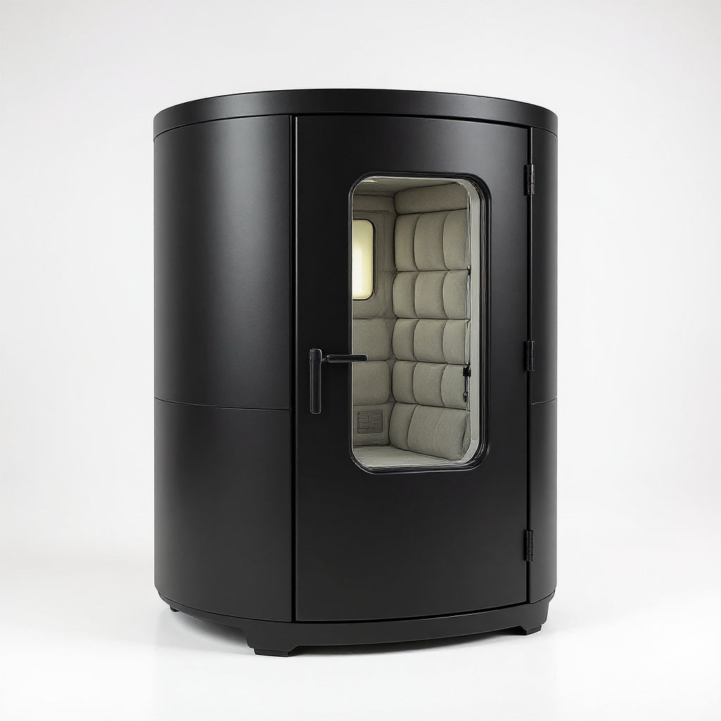 Soft Shell Portable Hyperbaric Chamber – 85 x 70 x 60 cm, Black, Ergonomic view 3