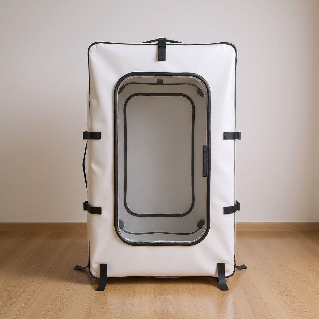 Medical-Grade PVC Portable Hyperbaric Chamber – 72 x 32 x 32 in, Nylon, Compact view 3