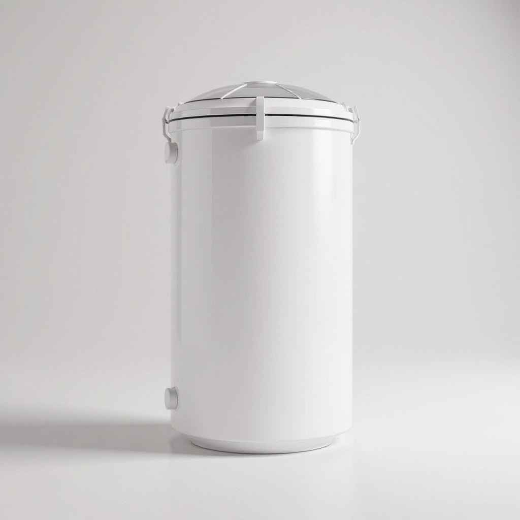 Polycarbonate Hyperbaric Chamber – 24 x 48 x 24 in, White, Compact view 3