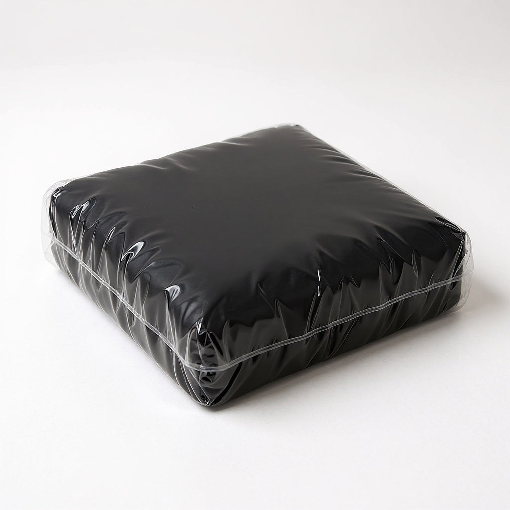 Memory Foam Comfort Cushion – 18 x 24 Inches, Soft Support, Black view 3