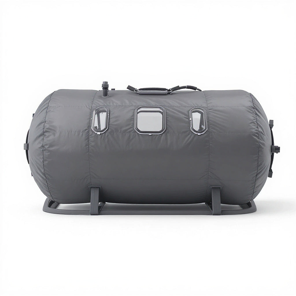 Durable Synthetic Fabric Portable Hyperbaric Chamber – 72 x 28 x 28 in, Modern, Sleek view 3