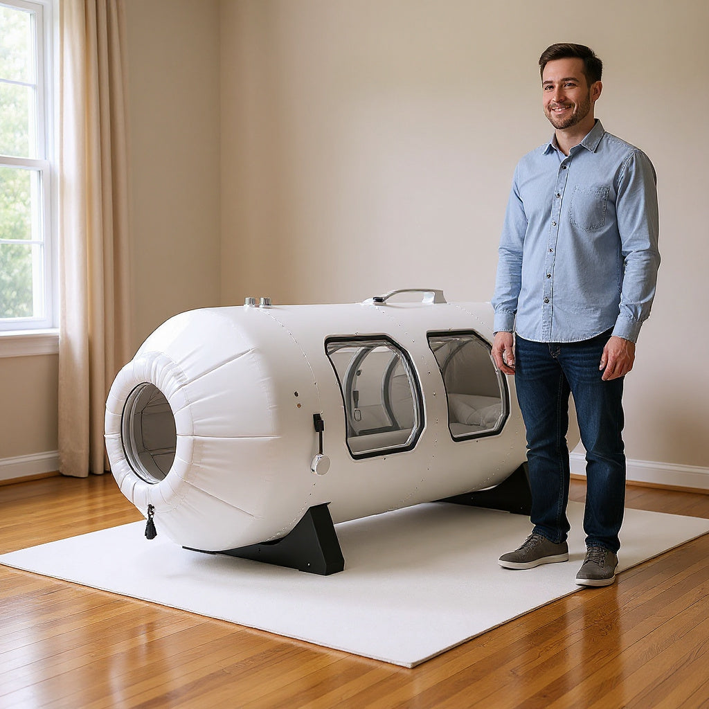 Soft Portable Hyperbaric Chamber – 78 x 36 x 36 in, Minimalist Design view 4