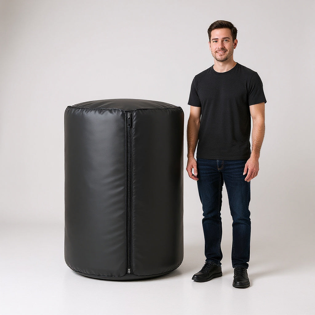 Nylon Portable Recovery Pod – 78 x 58 x 40 in, PVC, Compact view 4